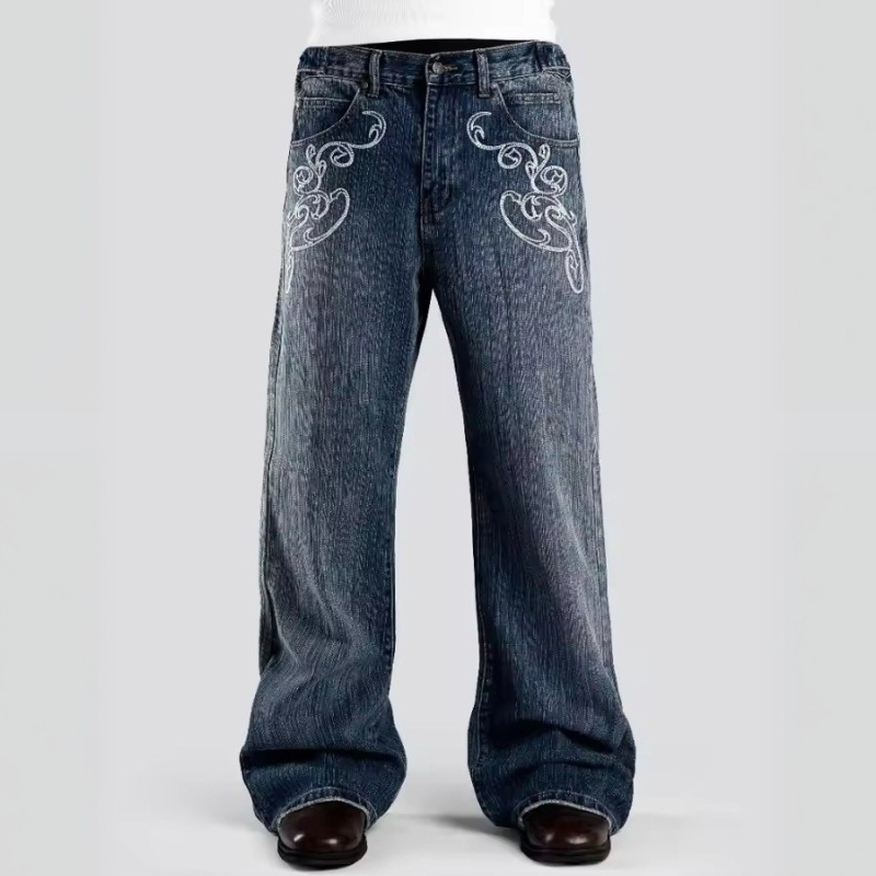 Street Fashion Male - Retro Y2K 2 Parça Set Sokak