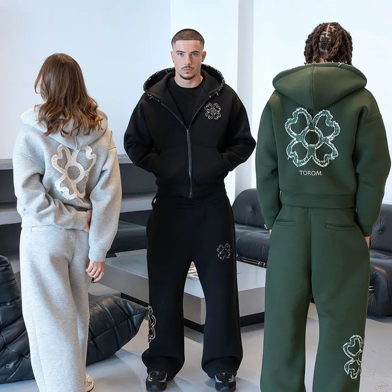 Street Fashion Male - İlkbahar Sonbahar Büyük Beden 4 Yapraklı