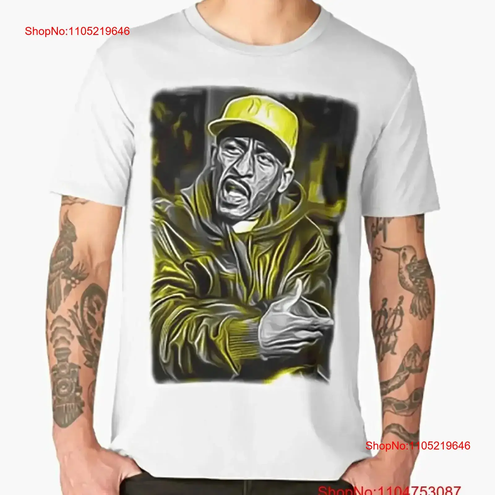Street Fashion Baggy - rakim T Shirt rapçi klasik rap