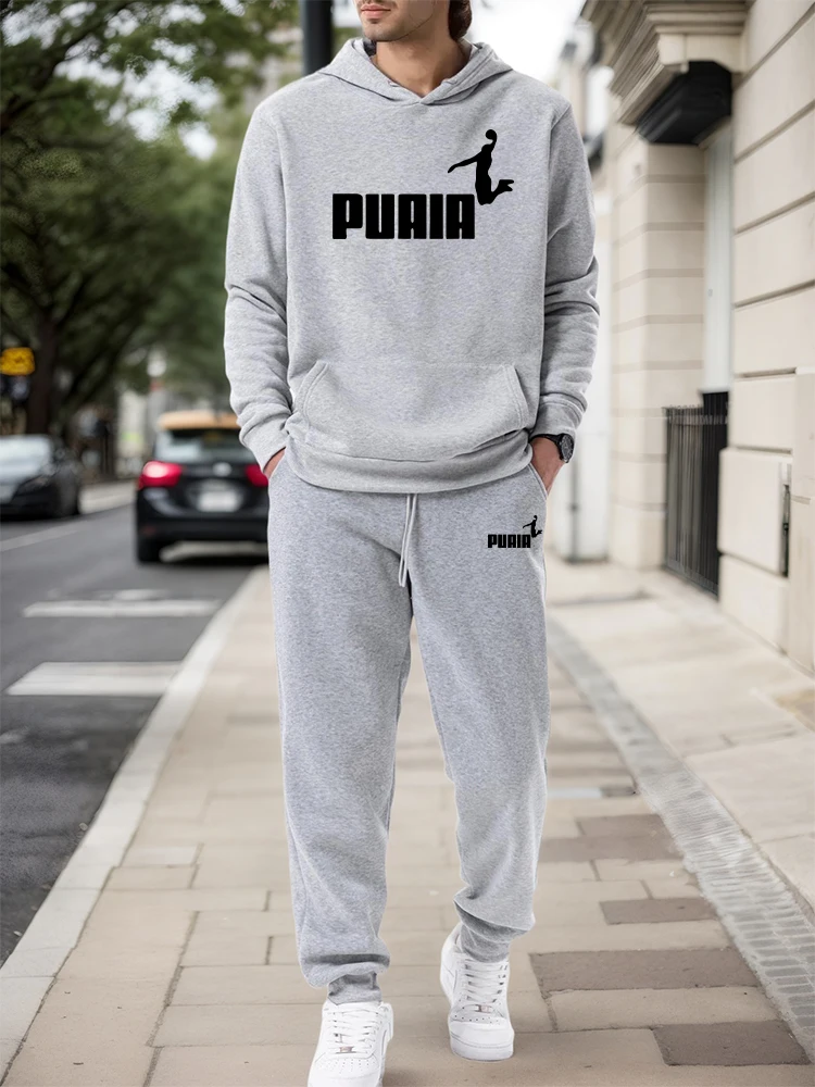 Street Fashion Male - Erkek Takımı/Hoodie/Pantolon 2026 Sonbahar Kış Günlük