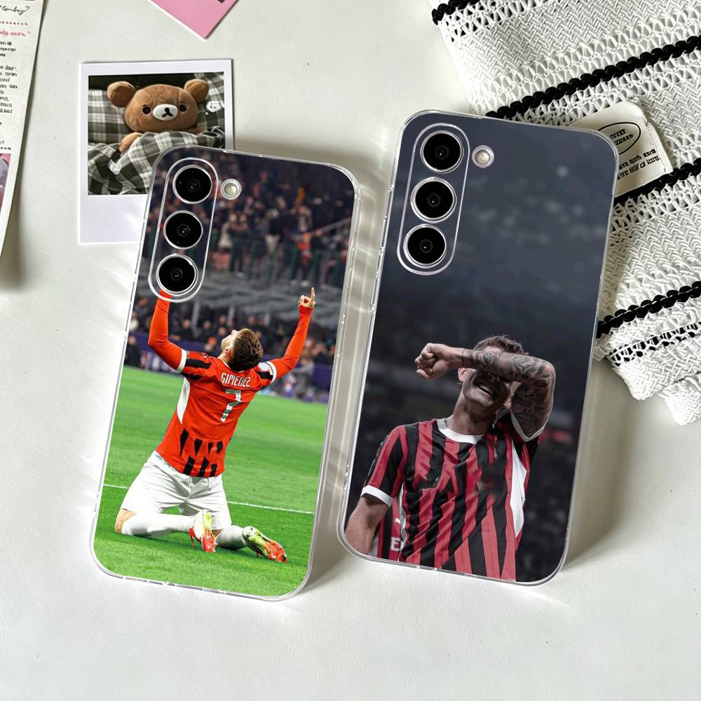 Street Fashion Official - Santiago Gimenez Telefon Kılıfı SamsungA10,12,20,21S,30,31,40,50,51,52,70,71 Şeffaf