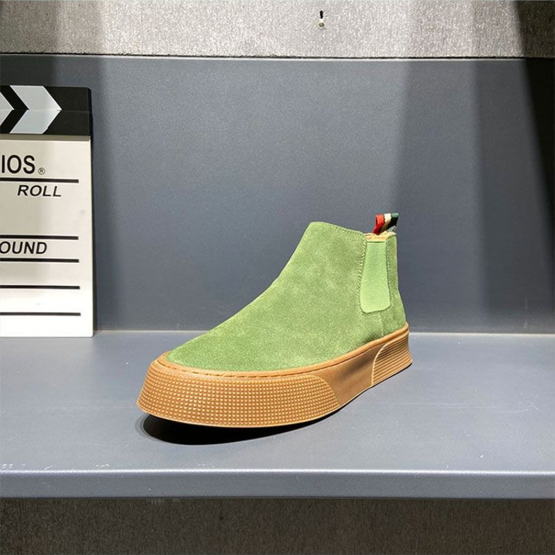 Street Fashion Rome 2026 - 2026 Sonbahar Kış Erkek Chelsea Botları,