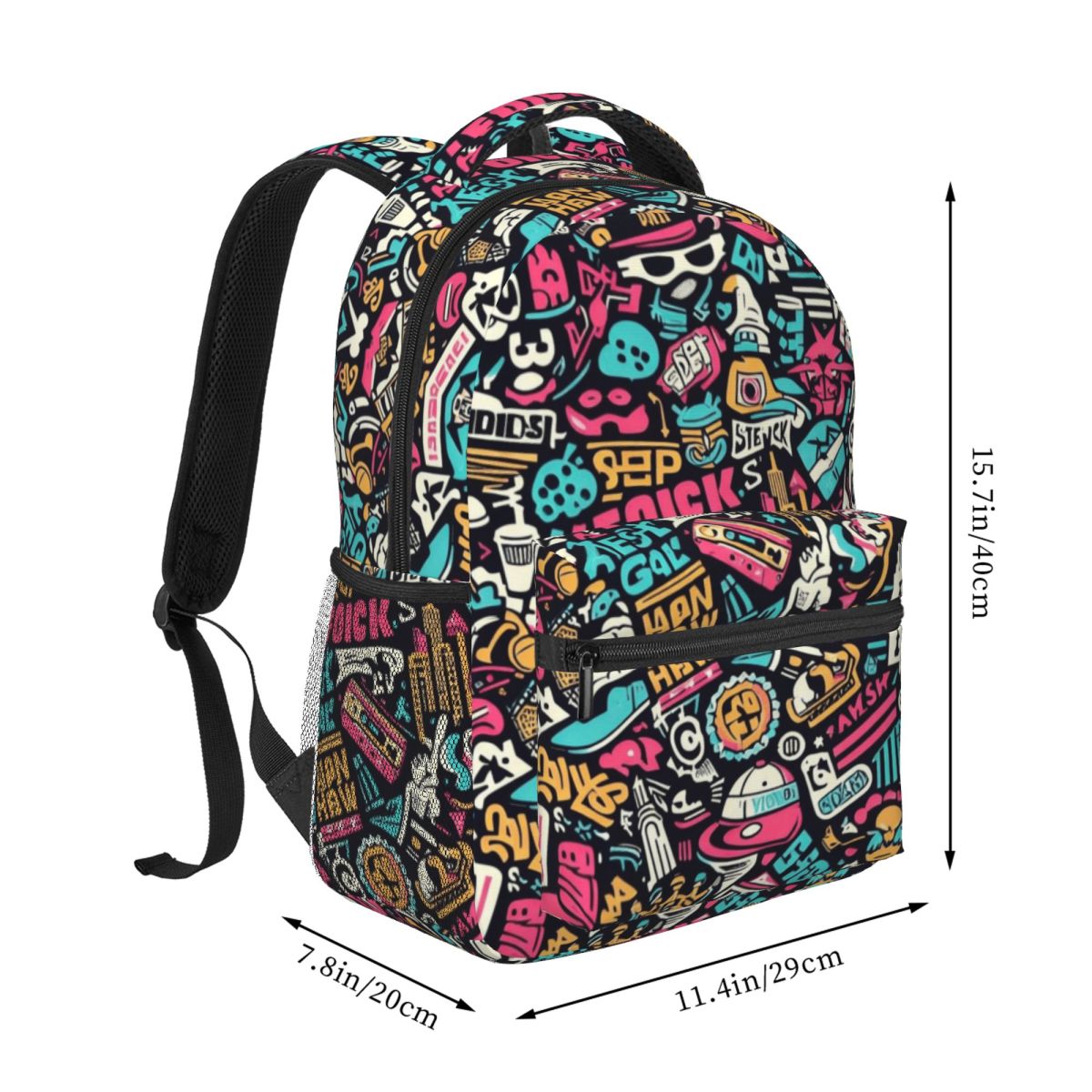 New York Graffiti Desen 4 - Er - Street Fashion New York incelemesi ve fiyatı