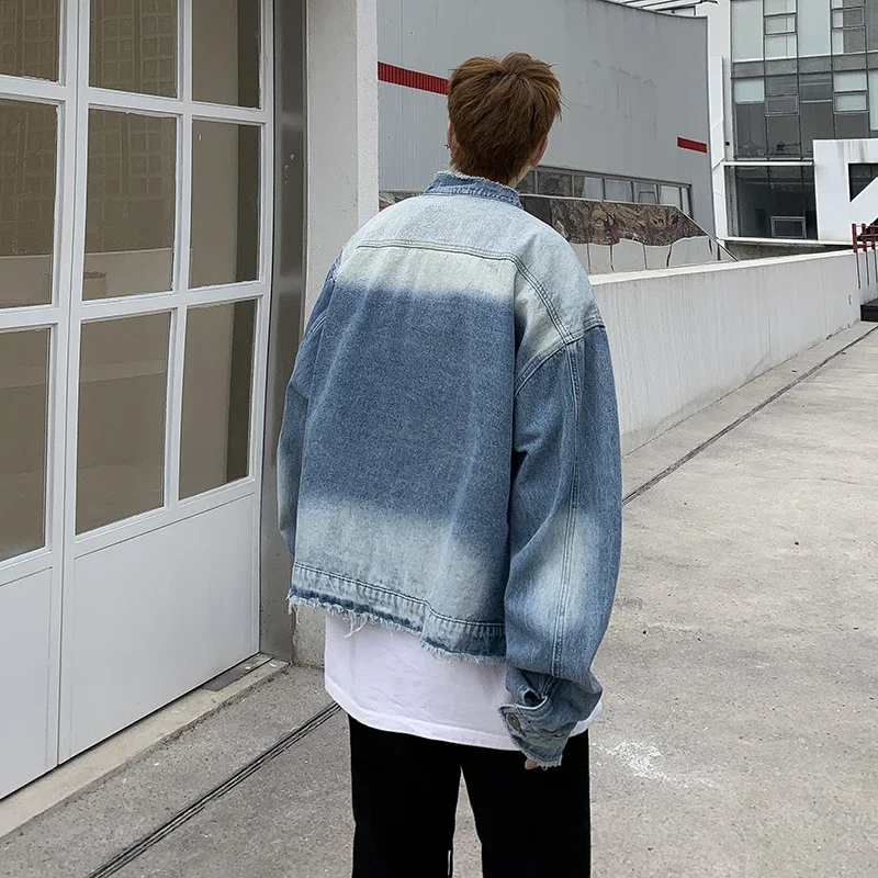 Amerikan Retro Hip Pop Ham Ken - Street Fashion Jacket Men incelemesi ve fiyatı