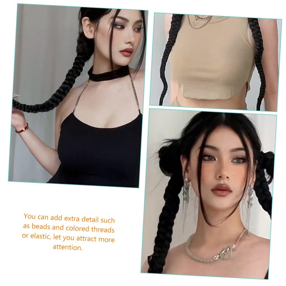 1/2 adet saç uzatma örgülü at  - Street Fashion Girls incelemesi ve fiyatı