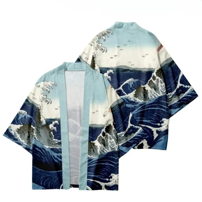 Modaya Uygun Dalga Desenli Gel - Street Fashion Kimono incelemesi ve fiyatı