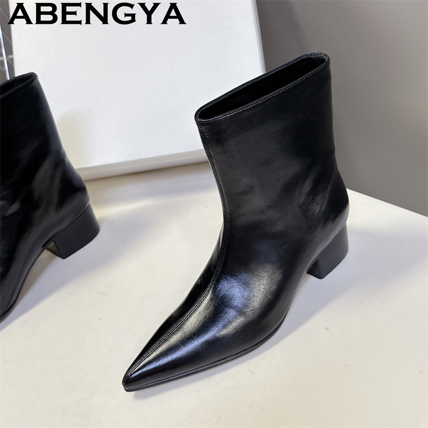 Kahverengi Siyah Hakiki Deri S - Street Fashion Week incelemesi ve fiyatı