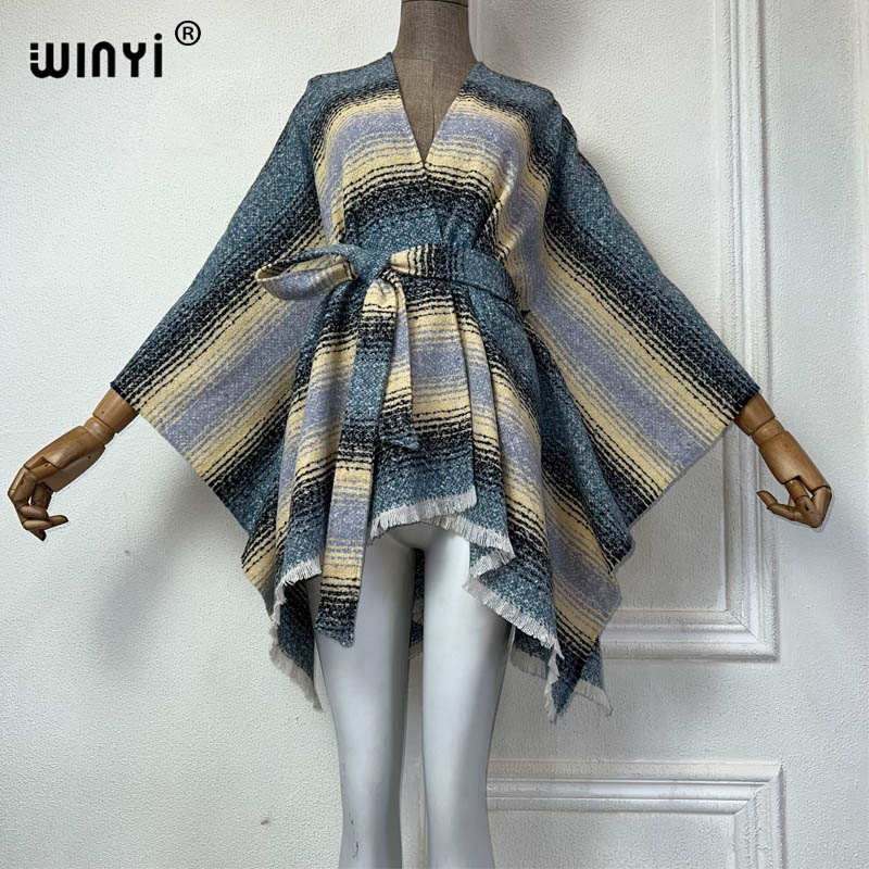 WINYI kış ceket kadınlar için  - Street Fashion Kimono incelemesi ve fiyatı