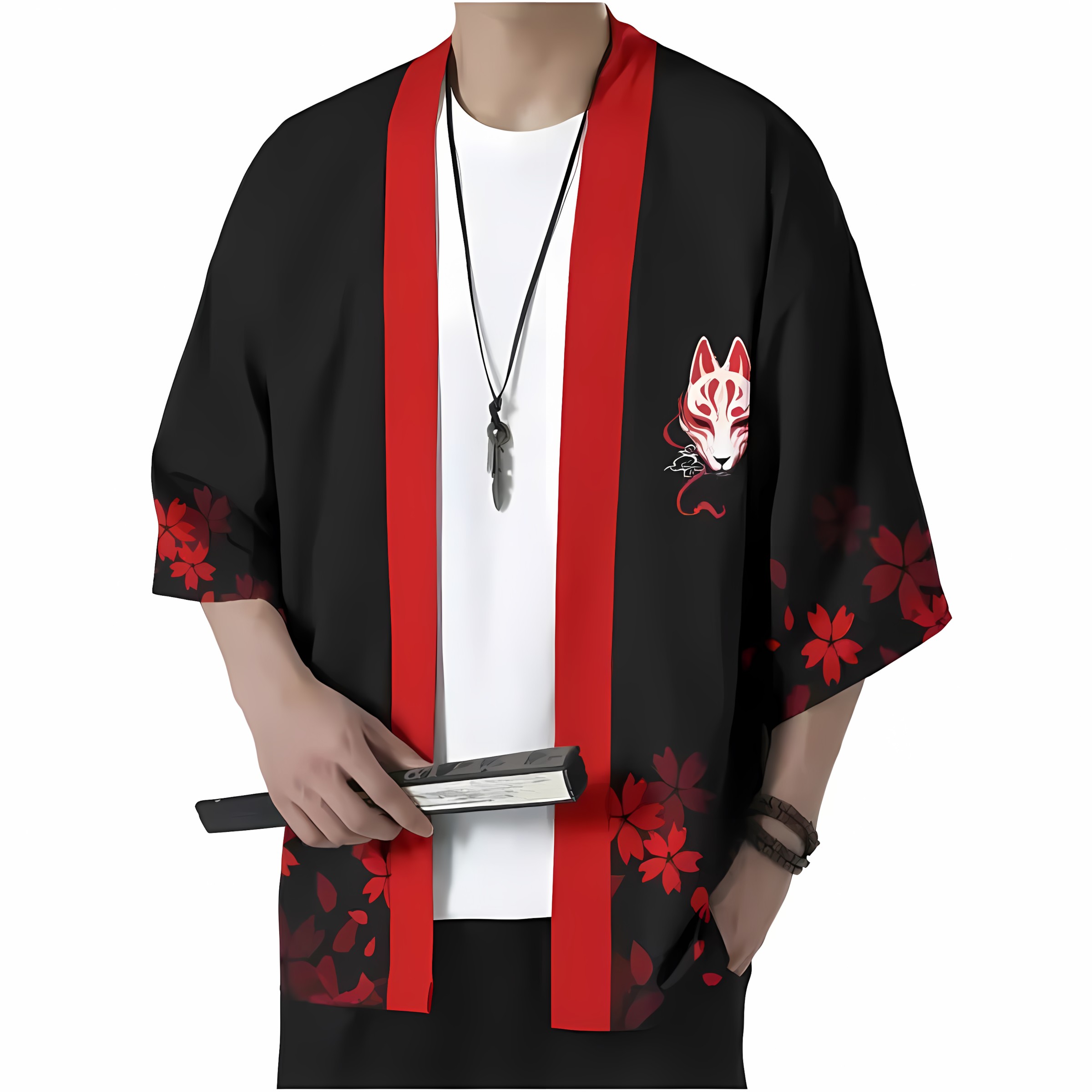 2026 Yaz Yeni Stil Erkek Kimon - Street Fashion Kimono incelemesi ve fiyatı