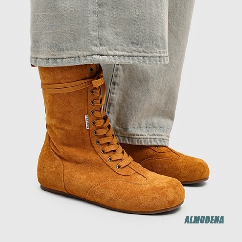 Erkek Süet Orta Boy Bağcıklı B - Street Fashion Winter 2026 incelemesi ve fiyatı