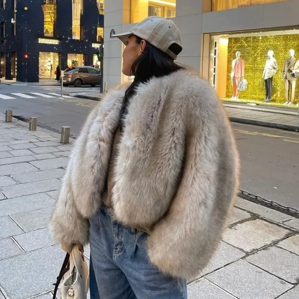 Sahte Kürk Ceket Kadın Sokak M - Street Fashion Week incelemesi ve fiyatı