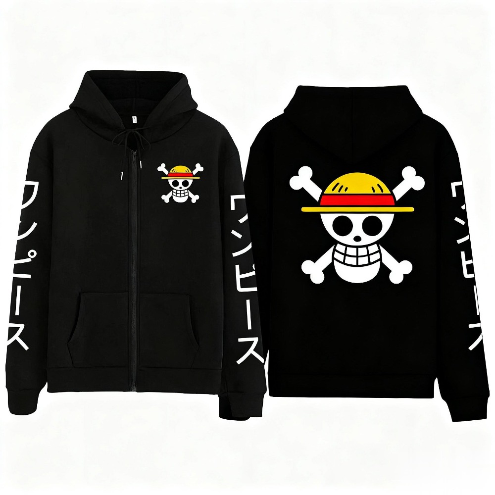 Yeni büyük boy tek parça Luffy - Street Fashion Jacket Men incelemesi ve fiyatı