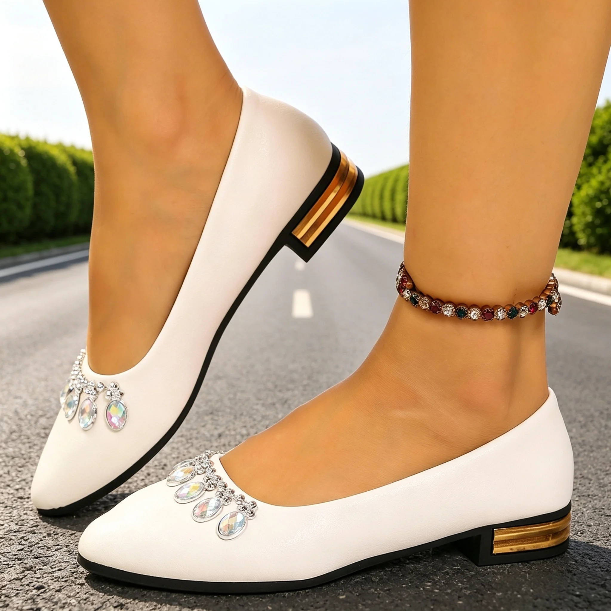 Kadın Düz Ayakkabılar Sivri Bu - Street Fashion Ladies incelemesi ve fiyatı