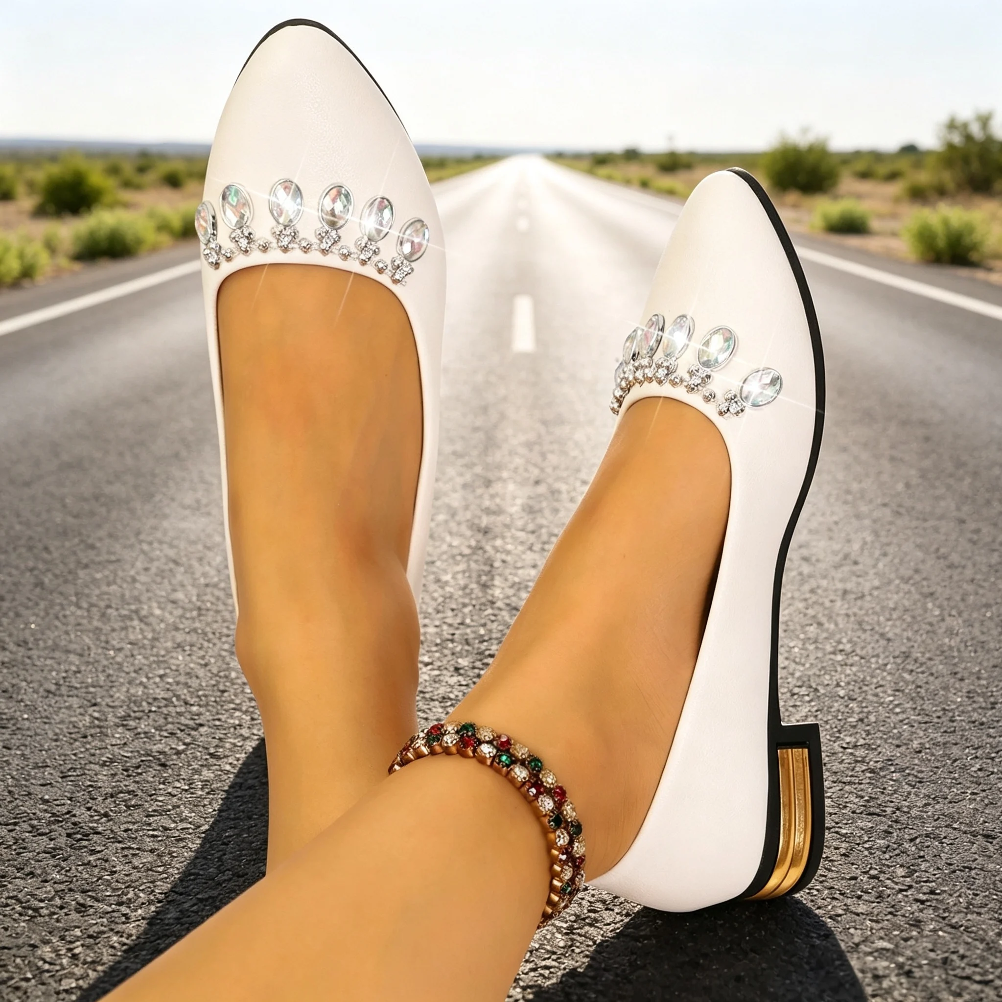 Kadın Düz Ayakkabılar Sivri Bu - Street Fashion Ladies incelemesi ve fiyatı
