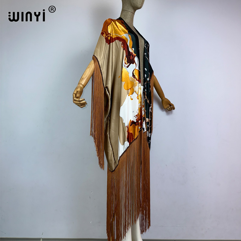 WINYI püsküller kimono kapak-u - Street Fashion Kimono incelemesi ve fiyatı