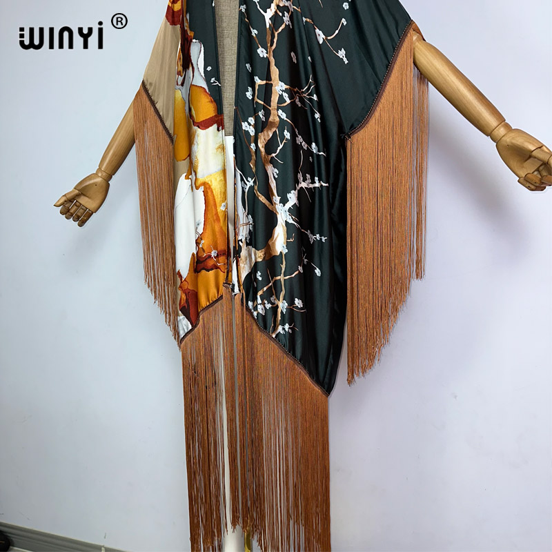 WINYI püsküller kimono kapak-u - Street Fashion Kimono incelemesi ve fiyatı