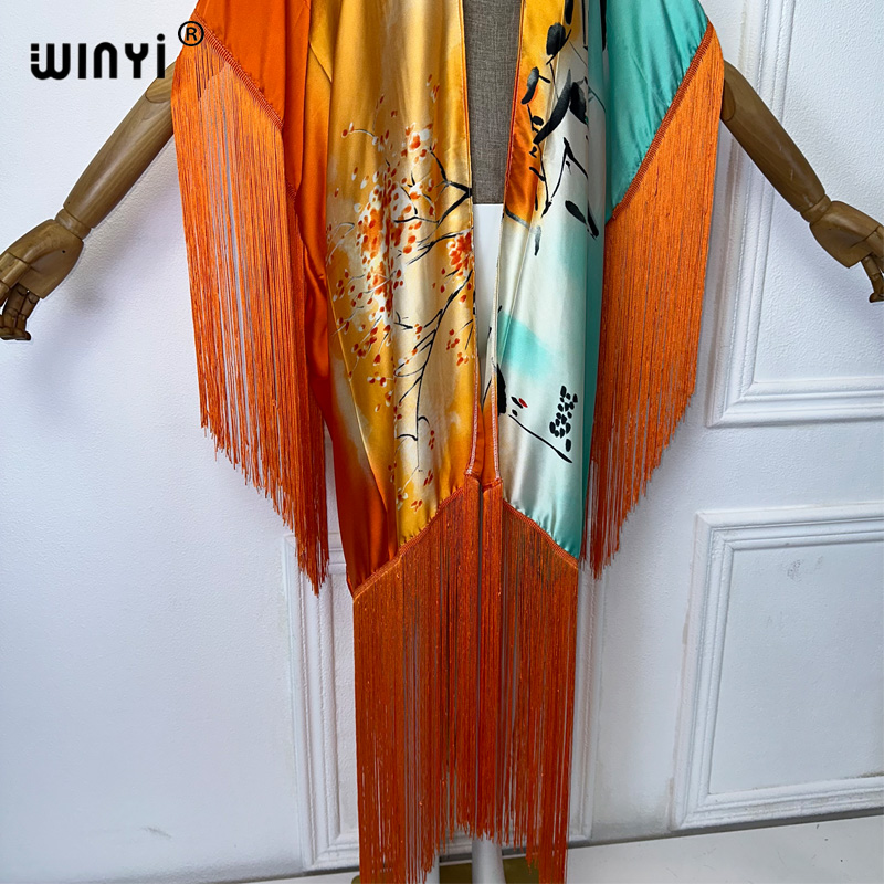 WINYI püsküller kimono kapak-u - Street Fashion Kimono incelemesi ve fiyatı