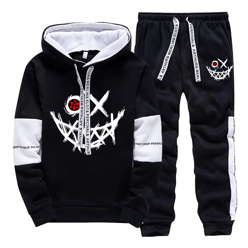 Erkek Takımı/Hoodie/Pantolon 2 - Street Fashion Outfit incelemesi ve fiyatı