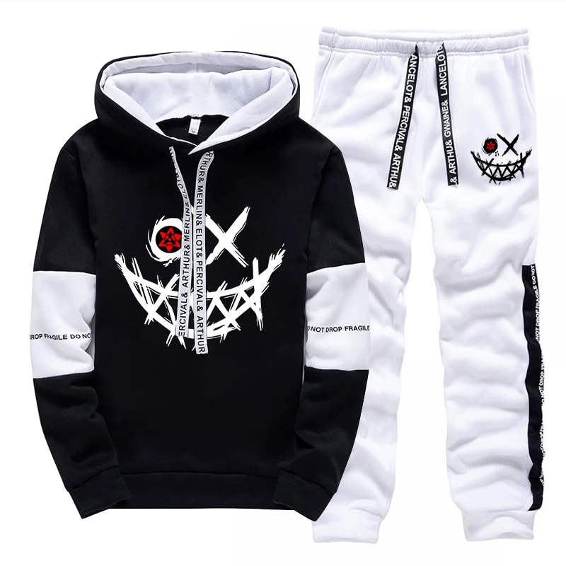 Erkek Takımı/Hoodie/Pantolon 2 - Street Fashion Outfit incelemesi ve fiyatı