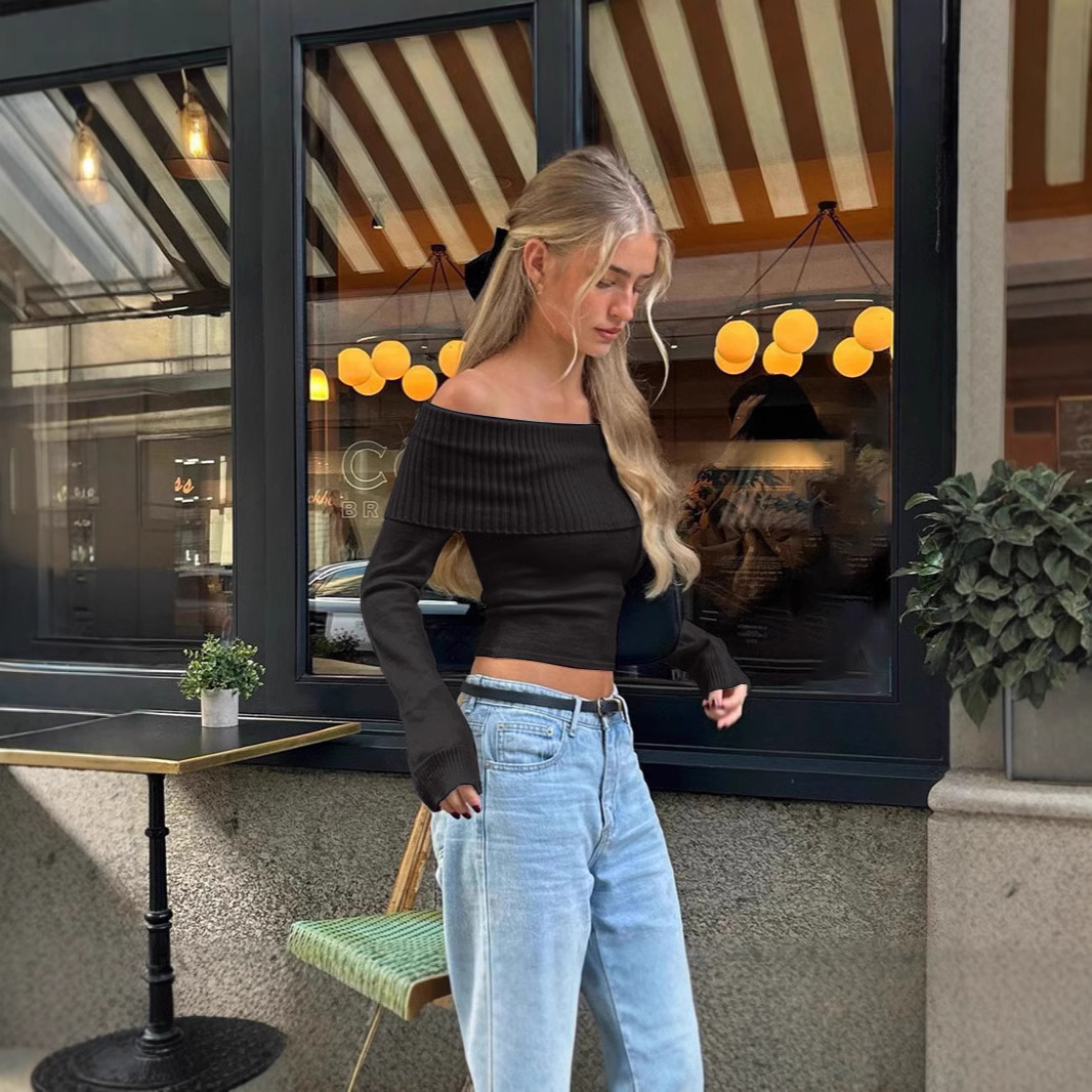 Sokak Modası Omuzları Açık Üst - Street Fashion Outfit incelemesi ve fiyatı