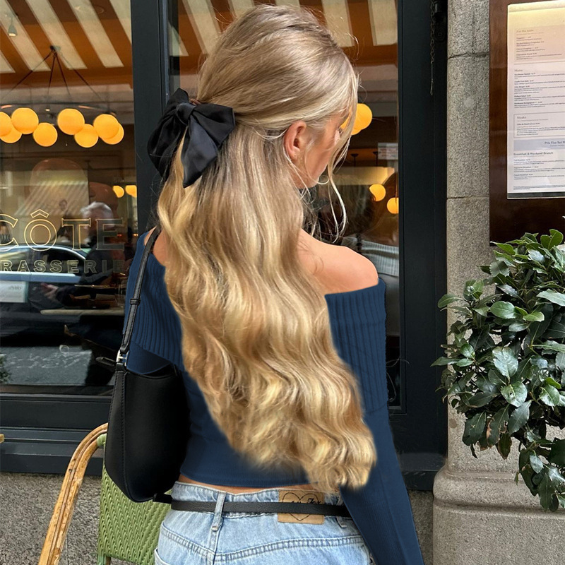 Sokak Modası Omuzları Açık Üst - Street Fashion Outfit incelemesi ve fiyatı