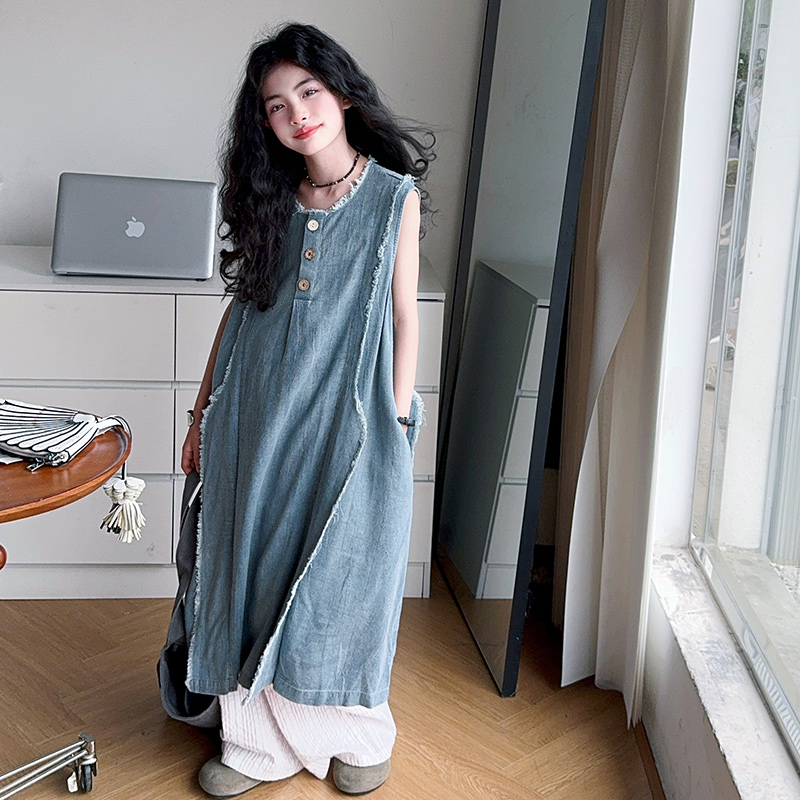 Gevşek Stil Çocuklar Lüks Yaz  - Street Fashion Outfit incelemesi ve fiyatı