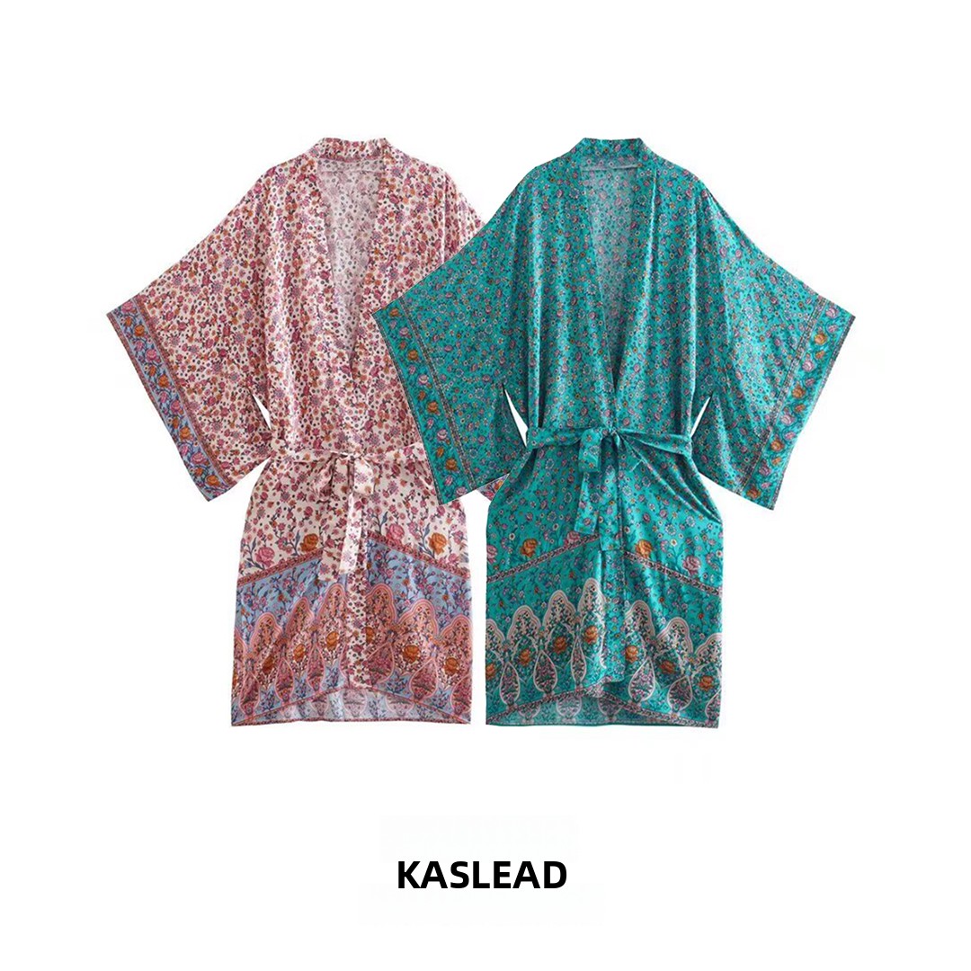 KASLEAD Yeni kadın Moda Basit  - Street Fashion Kimono incelemesi ve fiyatı